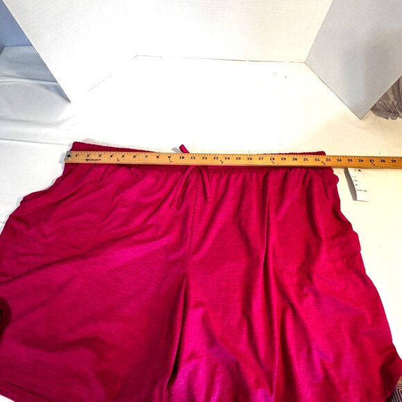 St. Johns Bay Women 3X Elastic Waist Shorts Easy Fit Through Hip & Thigh Pockets - Picture 5 of 7